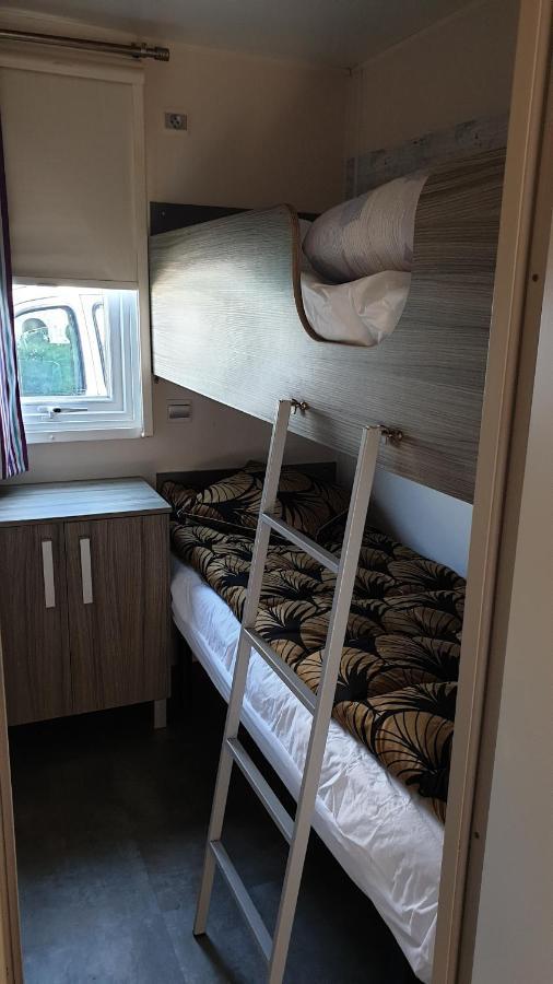 Mobil Home 6-8 Places Parcelle 4 Climatise Biville-sur-Mer Dış mekan fotoğraf