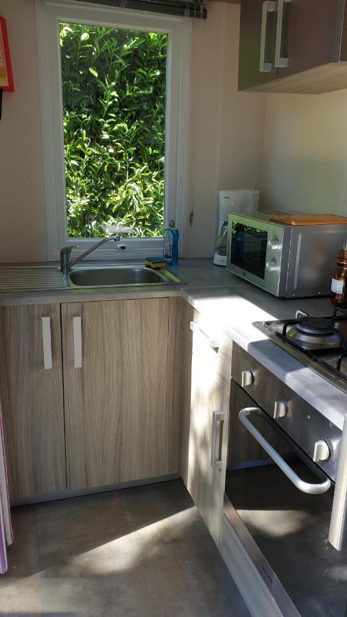 Mobil Home 6-8 Places Parcelle 4 Climatise Biville-sur-Mer Dış mekan fotoğraf